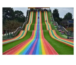 Beste Kwaliteit Regenboog Glijbaan Ontworpen Door Water Park Leverancier Made In China