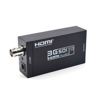 Adaptateur convertisseur métallique SDI vers HDMI, prend en charge l'adaptateur HDMI/HD-SDI/3G-SDI 1080P pour caméras de cinéma maison