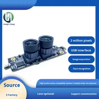 Modul Kamera Robot Binokuler Pemantauan Gambar Jernih dengan Sudut Lebar HD USB untuk Pemindaian Langsung Komputer, Merek Lain