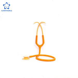 Estetoscopio médico chapado en oro de doble cabeza estetoscopio médico profesional de doble cabeza - Product Image 4