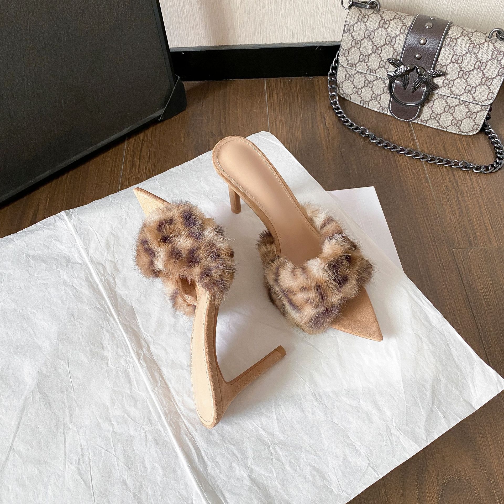 Imprimé léopard 8,5 cm