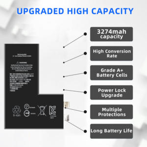 Batería pequeña para teléfono móvil TLIDA de 3,85 V para <span class=keywords><strong>iPhone</strong></span> 15 <span class=keywords><strong>Pro</strong></span> y Celular <span class=keywords><strong>Bateria</strong></span> Del Mobile - Product Image 3