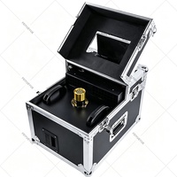 FEIYUEYUE Machine à brouillard à eau 600W (simple) / 900W (double tête) avec flight case pour DJ, mariages et événements – Équipement d'effets scéniques