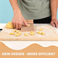 Planche à gnocchis avec design pour une utilisation à une main, grande spatule à gnocchis pour la préparation de gnocchis maison