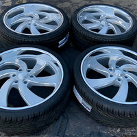 Jantes forgées personnalisées de 22, 24, 26 et 28 pouces, jantes 6x5.5, jantes 6x139.7 à bord profond, jantes forgées pour Chevrolet C10, pour Dodge Charger