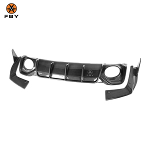 Difusores de Parachoques Trasero de Fibra de Carbono Estilo FD de Alta Calidad para <span class=keywords><strong>Audi</strong></span> <span class=keywords><strong>RS5</strong></span> B9.5 Sedán 2021 <span class=keywords><strong>2022</strong></span>, 3 Piezas - Product Image 2