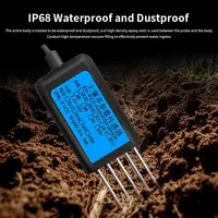 Capteur de sol 7-en-1 : humidité, température, EC, pH, NPK, 4-20mA, 0-5V, RS485 Modbus, haute précision, agriculture, polymère, personnalisable