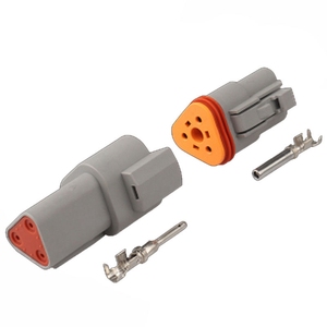 Connecteur 2 3 4 6 8 12 broches DT06-2S DT04-2P DT-03P Connecteur étanche automobile Prise mâle et femelle scellée Electrique - Product Image 4