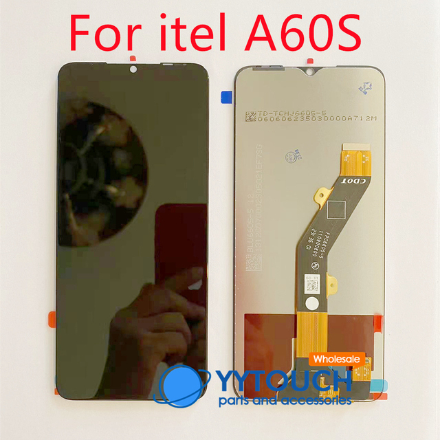 For Itel A60S LCD Display Touch Screen Sensor Digitizer Assembly Repair Parts