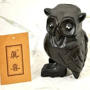 Винтажный Деревянный инструмент, Сова, ремесла, забавный детский свисток, игрушка, различные места, деревянная сова, ремесла, украшение - Product Image 3