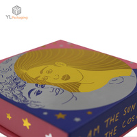 Boîtes à bijoux en carton magnétique personnalisées en gros, emballage cadeau avec logo personnalisé pour bijoux