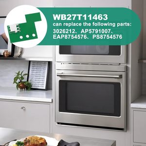 WB27T11463 Carte <span class=keywords><strong>de</strong></span> capteur <span class=keywords><strong>de</strong></span> ventilateur <span class=keywords><strong>de</strong></span> refroidissement <span class=keywords><strong>de</strong></span> <span class=keywords><strong>four</strong></span> mural-Réparation <span class=keywords><strong>de</strong></span> carte <span class=keywords><strong>de</strong></span> ventilateur <span class=keywords><strong>de</strong></span> refroidissement <span class=keywords><strong>de</strong></span> <span class=keywords><strong>four</strong></span> Compatible avec WB27X11463, AP5791007, PS8754576 - Product Image 2
