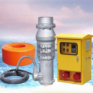 Pompe à eau submersible portable en acier inoxydable, à flux axial, triphasée, série SZQ, pour drainage et égouttement - Product Image 2