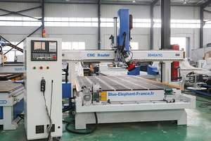 Máquina CNC Router ATC Blue Elephant de 4 Ejes 1325 1530 para Trabajar la Madera con Eje Rotatorio para Fabricación de Puertas y Ventanas - Product Image 6