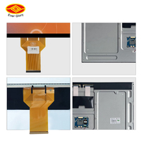 Layar Sentuh Kapasitif 32 Inci, Layar LCD Tahan Sinar Matahari, Antarmuka LVDS Tahan Air, Modul Layar Sentuh Optik