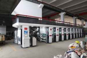 JHY180 Hochgeschwindigkeits-200m/min 4/6/8-Farben-Tiefdruckmaschine mit Sieben Motoren - Product Image 2