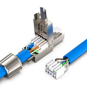 <span class=keywords><strong>RJ45</strong></span> CAT6 CAT7 công cụ miễn phí <span class=keywords><strong>Modular</strong></span> cắm toolless công cụ-ít <span class=keywords><strong>RJ45</strong></span> CAT6 Kết nối cắm <span class=keywords><strong>Keystone</strong></span> jack - Product Image 6