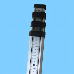 Jalon télescopique en alliage d'aluminium 3m-8.5m |   Précision de ±0,1 mm, graduation en cm, mm, pieds - Product Image 5