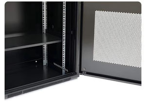 Gabinete de montaje en pared Saipwell personalizado de 19 pulgadas, 6U, 9U, 12U, 15U, 18U, para interiores, de alta resistencia, con puertas abatibles, para IT, servidores y redes, en stock. - Product Image 5