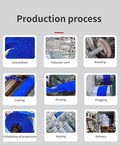 2/4/6/8/10/12 inç PVC Kaplı Tahliye Hortumu Su Borusu 6-8bar Çalışma Basıncı 15 bar Patlama Basıncı 2-3mm Kalınlık -20C-80C - Product Image 6