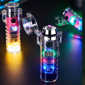 Ngoài trời Sống Còn cắm trại không thấm nước hồ quang kép nhẹ hơn Windproof USB có thể sạc lại Plasma bếp gas bếp nhẹ hơn tự phát sáng - Product Image 5