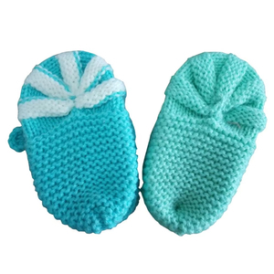 Zapatitos <span class=keywords><strong>de</strong></span> Bebé <span class=keywords><strong>de</strong></span> Algodón <span class=keywords><strong>de</strong></span> Lujo Personalizados, Calcetines <span class=keywords><strong>de</strong></span> <span class=keywords><strong>Lana</strong></span> para Recién Nacidos, con Pompones, Invierno, Tejidos, Casuales y Lindos - Product Image 4