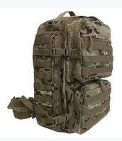 Sac à dos tactique de voyage haut de gamme 45L en tissu Cordura Nylon 1000D imperméable avec fermeture éclair, doublure et design camouflage tendance pour l'extérieur