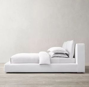 Simple Comfortable Solid Wood <b>Frame</b> <b>Bed</b> Designs Bedroom Furniture King Queen Size Wooden <b>Bed</b> - Product Image 6