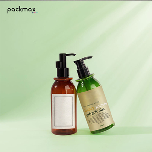 280ml Transparent PET <b>Pump</b> <b>Bottle</b> for Body Wash Shower Oil - High Beauty Custom Body Lotion Lotion Container Wholesale - Product Image 6