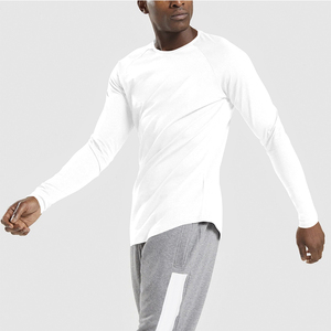 Leeres Langarm-T-Shirt Herren Athletic Under Shirt Anpassen Baumwolle Polyester Herbst Slim Fit T-Shirt für Männer Beste Qualität Marke - Product Image 6