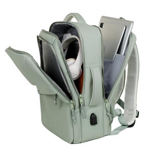 Komers personnalisé Logo personnalisé Sac à dos de voyage à grande capacité pour ordinateur portable Business Design Sac à dos pour étudiants - Product Image 2