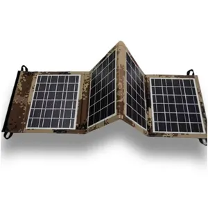 आउटडोर लंबी पैदल यात्रा पोर्टेबल तह Sunpower पालतू फोटोवोल्टिक सौर कंबल 20W उच्च दक्षता सौर पैनल बैग