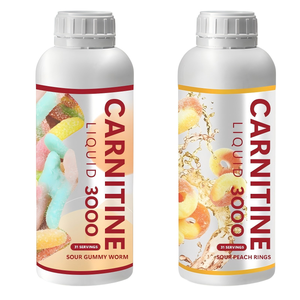 L-Carnitin Nutrition Liquid 3000 mg Carnitin Flüssiges Vitamin Wirkstoff Zwei Geschmacks richtungen - Product Image 1