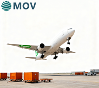 Service de Fret DDP Chine-Afrique du Sud Porte-à-Porte, Taxes Incluses, Livraison Rapide par Air+Express et Support 24/7