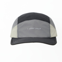 Casquette de camping 5 panneaux, color block, logo brodé personnalisé, ajustable, pour sports de plein air – Fournisseur direct usine