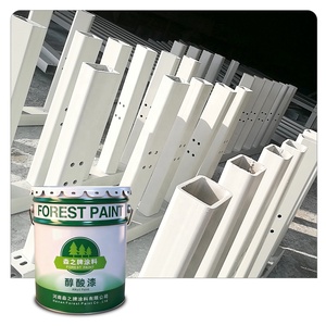 Prix de gros de la peinture émaillée pour le métal Apprêt de revêtement alkyde anticorrosion résistant à la rouille pour feuilles de structure en acier - Product Image 1