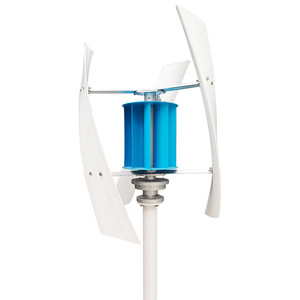 Generador Eólico de Eje Vertical Bessent Roof de Bajo Ruido, Tipo X, Espiral, 1kw 96V/120V, Blanco, NE-1000FH, Diámetro del Rotor de 1.5m - Product Image 2