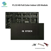 İç Mekan P1.53 Led Ekran Modülü SMD1212 Tam Renkli 320*160mm Panel 550cd/ Parlaklık 4200Hz Yenileme Hızı