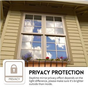 Película de privacidad de ventana unidireccional moderna espejo reflectante diurno cubiertas de ventanas de vidrio <span class=keywords><strong>bloqueador</strong></span> de calor UV para apartamento en casa - Product Image 3