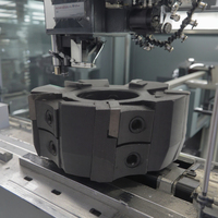 Tête de coupe rotative à 90 degrés pour fraisage CNC intensif, tête de coupe volante 125/160/200, 42CrMo 55HRC OEM