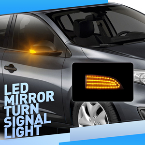 Sistema di illuminazione automatica sequenziale LED specchietto laterale luci di direzione per <span class=keywords><strong>Renault</strong></span> <span class=keywords><strong>Grand</strong></span> <span class=keywords><strong>Scenic</strong></span> <span class=keywords><strong>III</strong></span> - Product Image 3