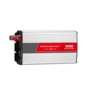 HIZN 500W 12vdc to 220vac Car Inverter Modified Sine Wave Inverter for Home