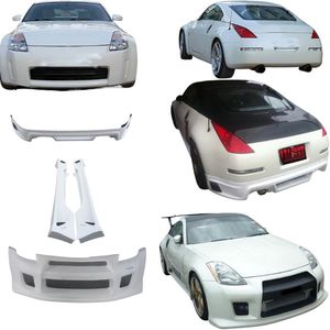 Kit carrosserie de haute qualité de style <span class=keywords><strong>WEBER</strong></span> pour 350Z Z33, matériau FRP, fixation par boulons, amélioration de l'aérodynamique, look modifié élégant - Product Image 1