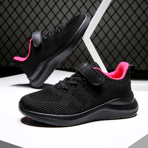 Chaussures de sport respirantes en maille pour enfants, chaussures de sport de loisirs à la mode pour enfants, semelles souples confortables, chaussures de course pour garçons et filles - Product Image 6