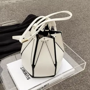Xu Hướng Mới Xô Túi Phụ Nữ Sang Trọng Phổ Biến Pleated Messenger Phụ Nữ Vai Tote Túi Xách Trong Vai Túi - Product Image 1