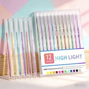 1.0mm Vibrant Glitter Gel Pens | Multi-Color Quick-Dry Smooth for Journaling, Scrapbooking &amp; DIY <strong>Art</strong> Crafts - Product Image 1