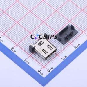 TYPEC-321L-ACP16 USB Connector SMD Connector ( Connector Type: Type-C )( Gender: Female )( Mounting Type: Vertical Mount ) - Product Image 1