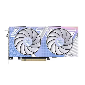 การ์ดจอ IGame GeForce RTX 4060 Ultra W OC 8GB ใหม่ สำหรับเล่นเกมและเวิร์กสเตชัน หน่วยความจำวิดีโอ GDDR6 พร้อมพัดลมระบายความร้อน สำหรับใช้งานกับเดสก์ท็อป GeFor - Product Image 4