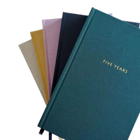 Notizbuch A5 Hardcover Leinen Blanko Gesundheits- und Wellness-Tagebuch