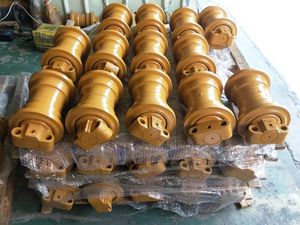 Запасные части для ходовой части экскаватора, EX60-1 EX60-2 гусеничные ролики, нижний верхний несущий ролик для мини-экскаватора - Product Image 5